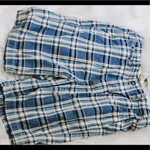 Abercrombie plaid shorts